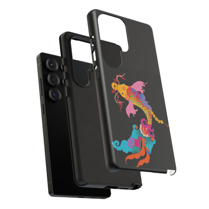 Golden Koi Phone Case – Lucky Swim & Vibrant Fortune