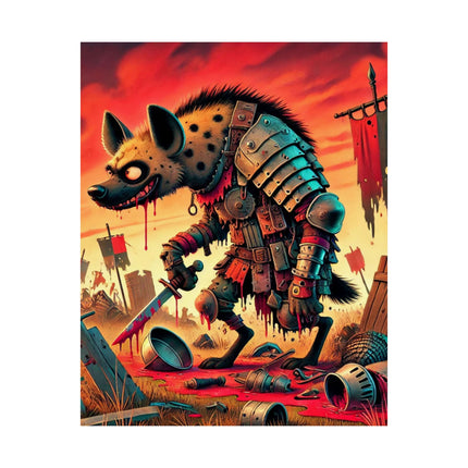 🦴🐾 The Cunning Scavenger Matte Vertical Poster – Survival, Strategy & Dark Fantasy