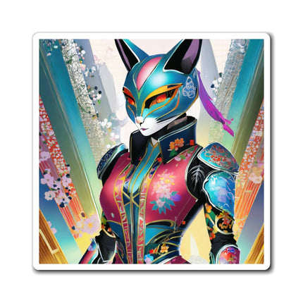 Cyberpunk Chic Magnet (3 Sizes)