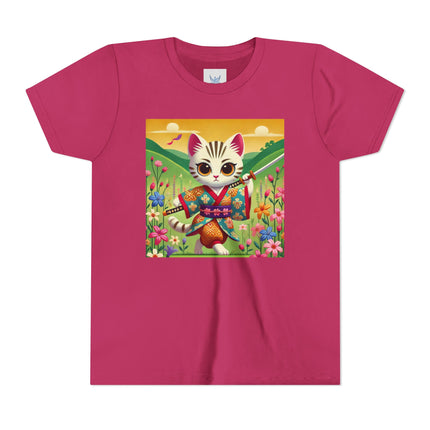 Samurai Kitten Youth Short Sleeve Tee