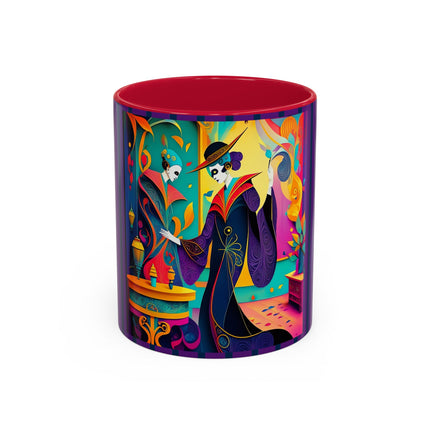 Phantoms of Elegance Colorful Mugs (11oz, 15oz)
