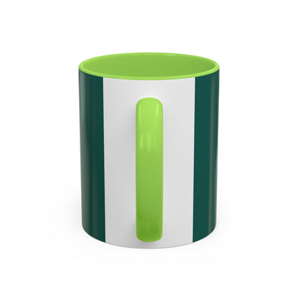 ☃️🎄 The Snowman's Christmas Companion Colorful Mug – Art Deco Holiday Fantasy