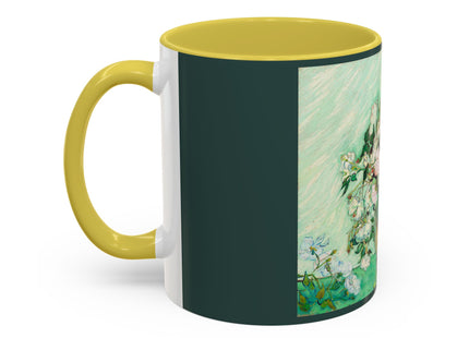 Roses by Vincent Van Gogh Colorful Mugs (11oz, 15oz)