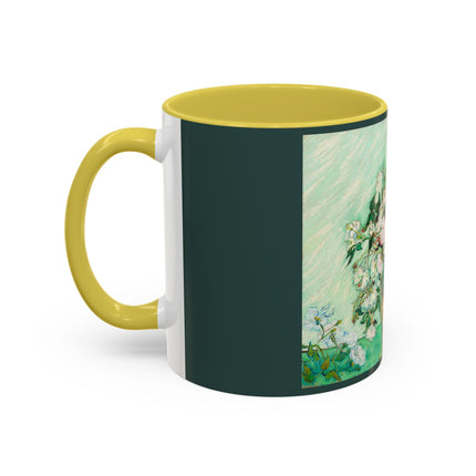 Roses by Vincent Van Gogh Colorful Mugs (11oz, 15oz)