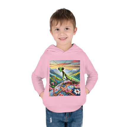The Joyful Mantis Toddler Pullover Fleece Hoodie