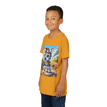 Zebra Lookout Youth Short Sleeve Tee