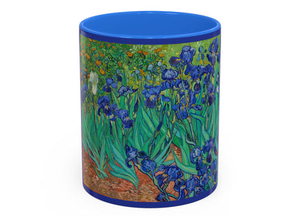 Irises by Vincent Van Gogh Colorful Mugs (11oz, 15oz)