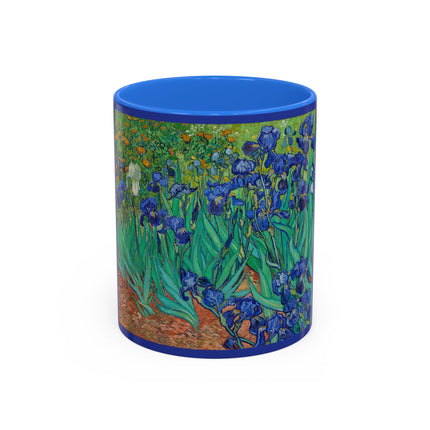 Irises by Vincent Van Gogh Colorful Mugs (11oz, 15oz)