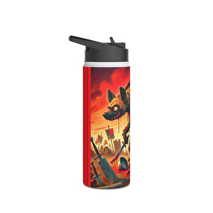 The Cunning Scavenger Stainless Steel Water Bottle, Standard Lid