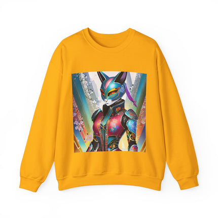 Cyberpunk Chic Unisex Heavy Blend™ Crewneck Sweatshirt