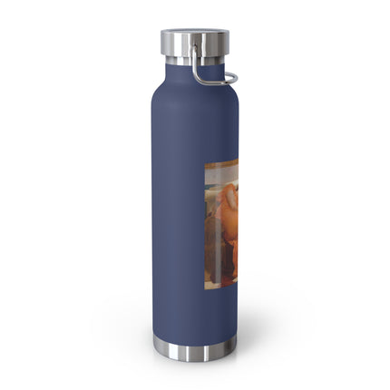 Flaming June by Frederic Leighton Copper Vacuum Insulated Bottle, 22oz