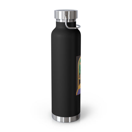 October & Opal, Tourmaline (from the Gem Series) by Sofia Chiostri Copper Vacuum Insulated Bottle, 22oz