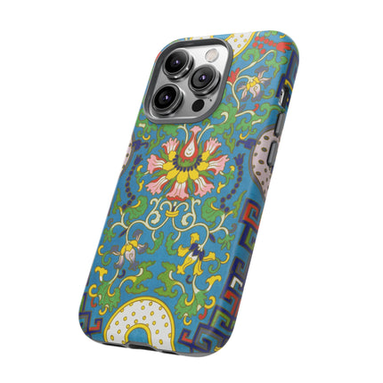 Chinese Floral Illustration by Owen Jones Phone Cases