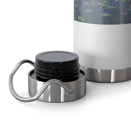 Water Lilies by Claude Monet Copper Vacuum Insulated Bottle, 22oz
