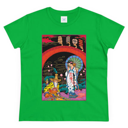 The Romance of Perfume by George Barbier Women's Midweight Cotton Tee