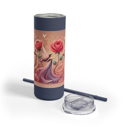 Whimsical Fairies Skinny Matte Tumbler, 20oz
