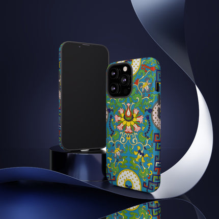 Chinese Floral Illustration by Owen Jones Phone Cases