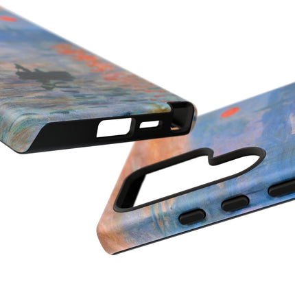 Sunrise by Claude Monet Phone Cases