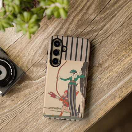 L'Arc Rouge by George Barbier Phone Cases
