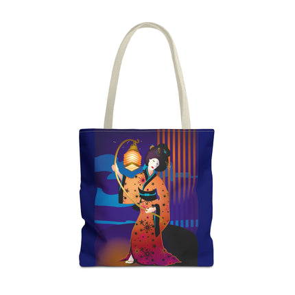 The Enchanting Geisha Tote Bag (AOP)