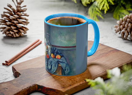 The Peppermint Bottle by Paul Cézanne Colorful Mugs (11oz, 15oz)
