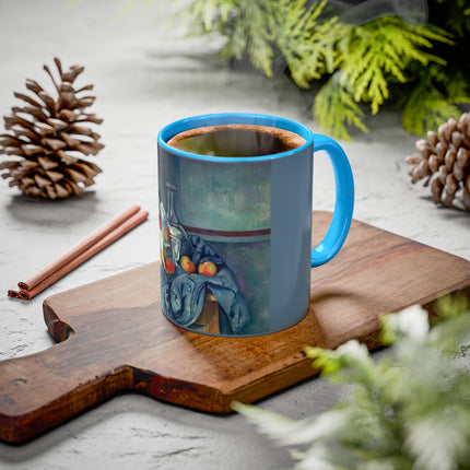 The Peppermint Bottle by Paul Cézanne Colorful Mugs (11oz, 15oz)