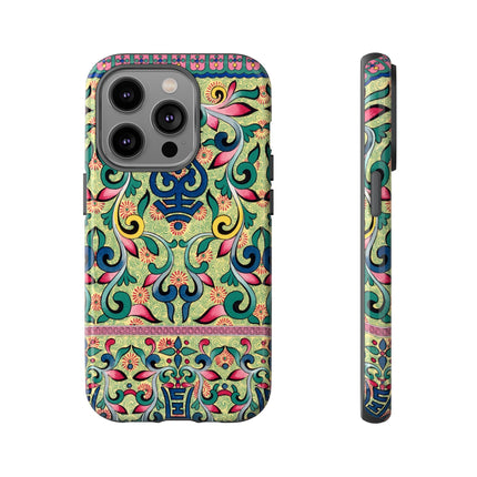 Colorful Flower Pattern by Owen Jones Phone Cases