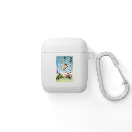 Spring Fairy's Floral Swing AirPods Case