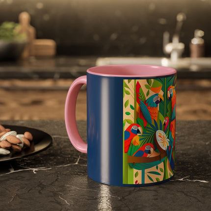 Colorful Macaws Colorful Mugs (11oz, 15oz)