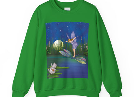 Fairy on a Dragonfly Heavy Blend™ Crewneck Sweatshirt