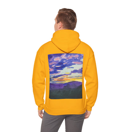 Naturstudie XII by Karl Wiener Heavy Blend™ Hooded Sweatshirt
