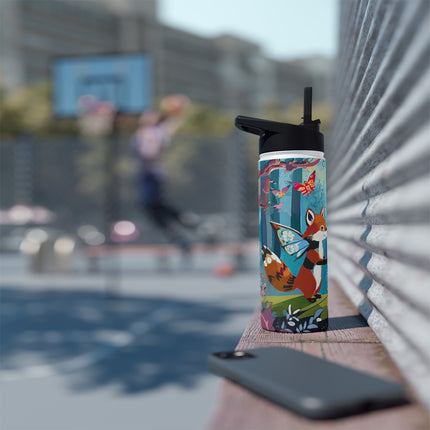 Whimsical Woodland Stainless Steel Water Bottle