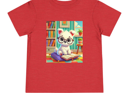 Little Scholar Pup Toddler Short Sleeve Tee