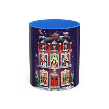A Christmas Eve Celebration Colorful Mugs (11oz, 15oz)