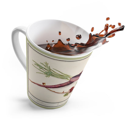 Carrot, Daucus carota and red currant, Ribes rubrum by Anselmus Boëtius de Boodt Latte Mug