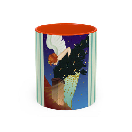 The Christmas Angel Colorful Mugs (11oz, 15oz)