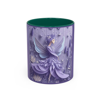 Lavender Fairy Colorful Mugs (11oz, 15oz)