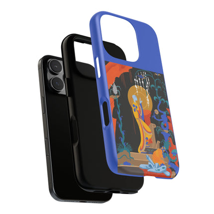 Mystic Oracle Phone Case – Sacred Glow & Eternal Grace