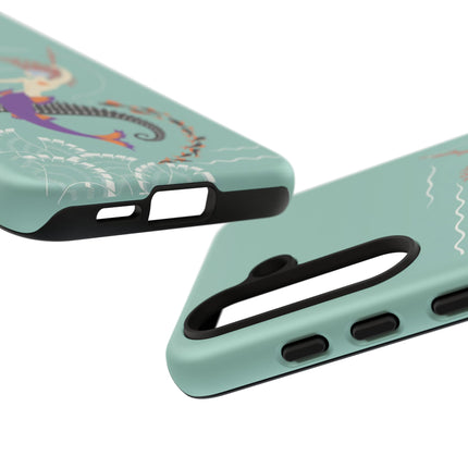 Mermaid on Seahorse Phone Case – Mythic Ocean Grace