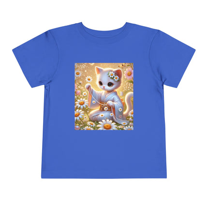 Daisy Chain Whimsy Toddler Short Sleeve Tee