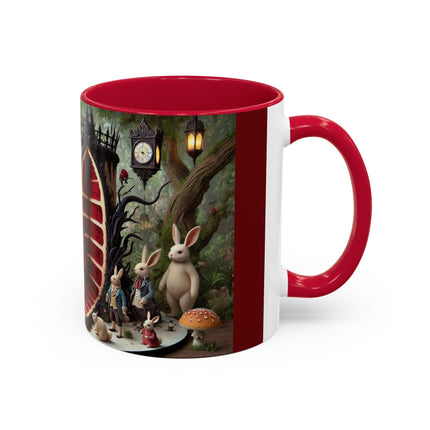 Malice in Wonderland – Gothic Halloween Colorful Mugs (11oz, 15oz)
