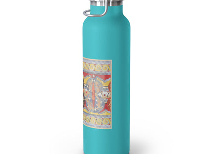 Reproduction of the Shield Frieze by Emile Gilliéron Copper Vacuum Insulated Bottle, 22oz