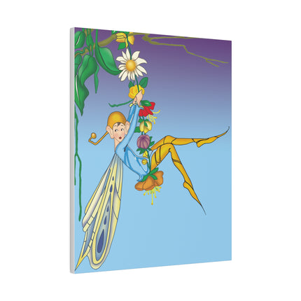 Whimsical Fairy Swing – Lydia Hine’s Enchanted Art Deco Illustration