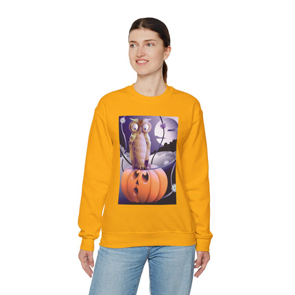 The Startled Pumpkin Unisex Heavy Blend™ Crewneck Sweatshirt