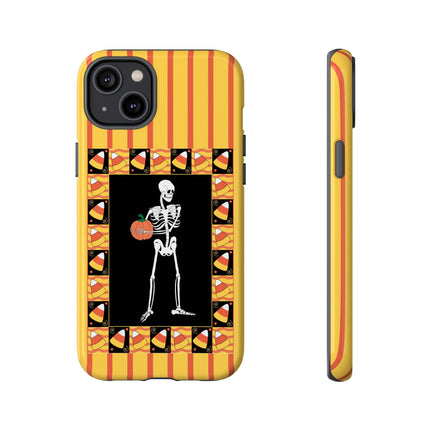 Candy Corn Skeleton Phone Cases