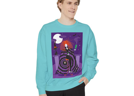 Mystic Elegance Unisex Garment-Dyed Sweatshirt