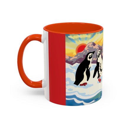Snowball Shenanigans Colorful Mugs (11oz, 15oz)