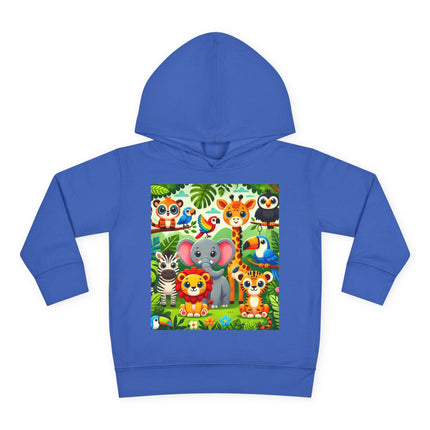 Jungle Friends Parade Toddler Pullover Fleece Hoodie