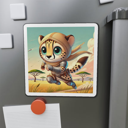 Swift Cheetah Die-Cut Magnets (5 Sizes)