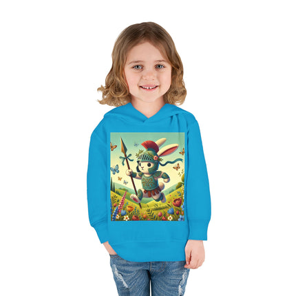 Rabbit Gladiator Toddler Pullover Fleece Hoodie